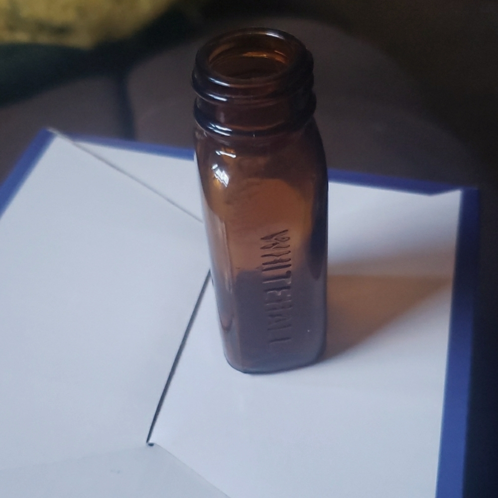 Vintage medicine bottle.